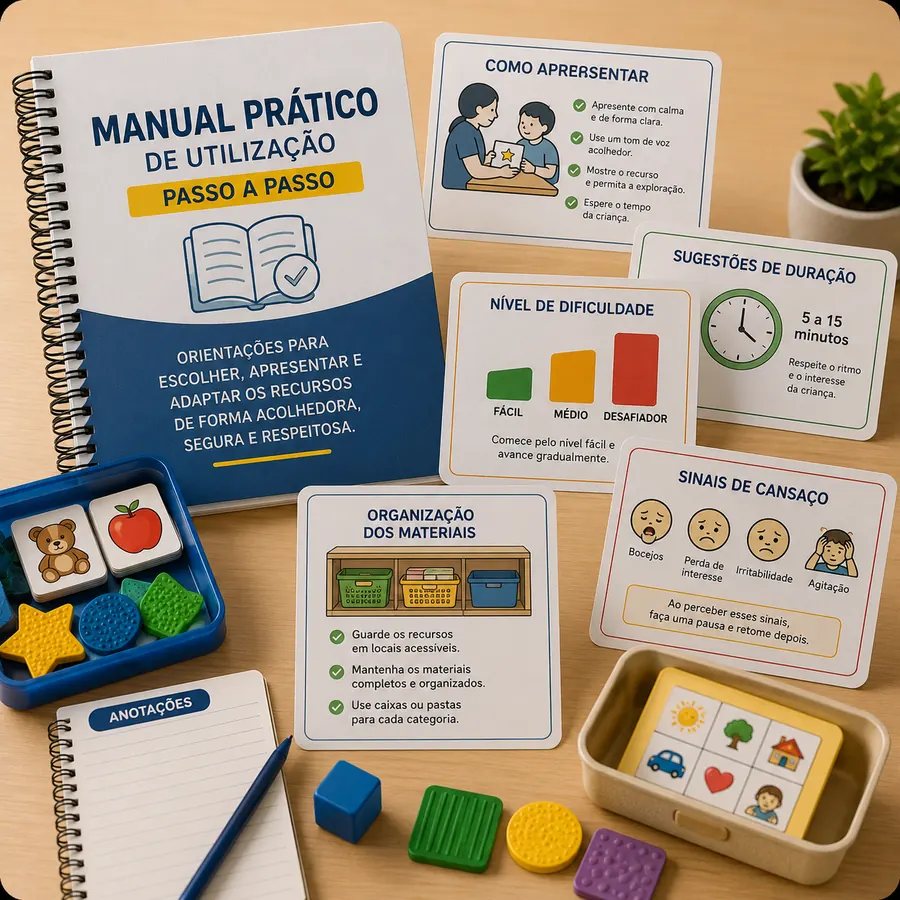 Manual prático de utilização passo a passo